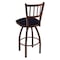 Holland Bar Stool Co 30" Swivel Bar Stool, Bronze Finish, Canter Twilight Seat 81030BZ002 - alternate 4